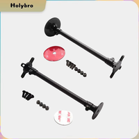 Holybro New Fixed Carbon Fiber GPS Mount For H-RTK F9P RoverLite/ H-RTK M8P Helical/DroneCAN H-RTK F9P Rover/M8N GPS Module