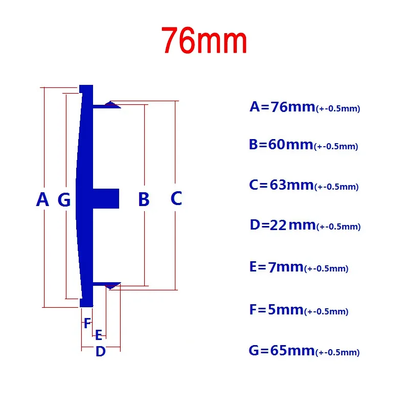 4pcs 76mm Rhinoceros Wheel Center Hub Cap Car Rims Dust-proof Cover Hubcaps 65mm Emblem Auto Styling Accessories