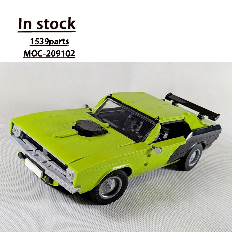 

MOC-209102 Новая городская классическая модель строительного блока суперкара, 1529, детали, игрушка в подарок на день рождения и Рождество для мальчиков и детей
