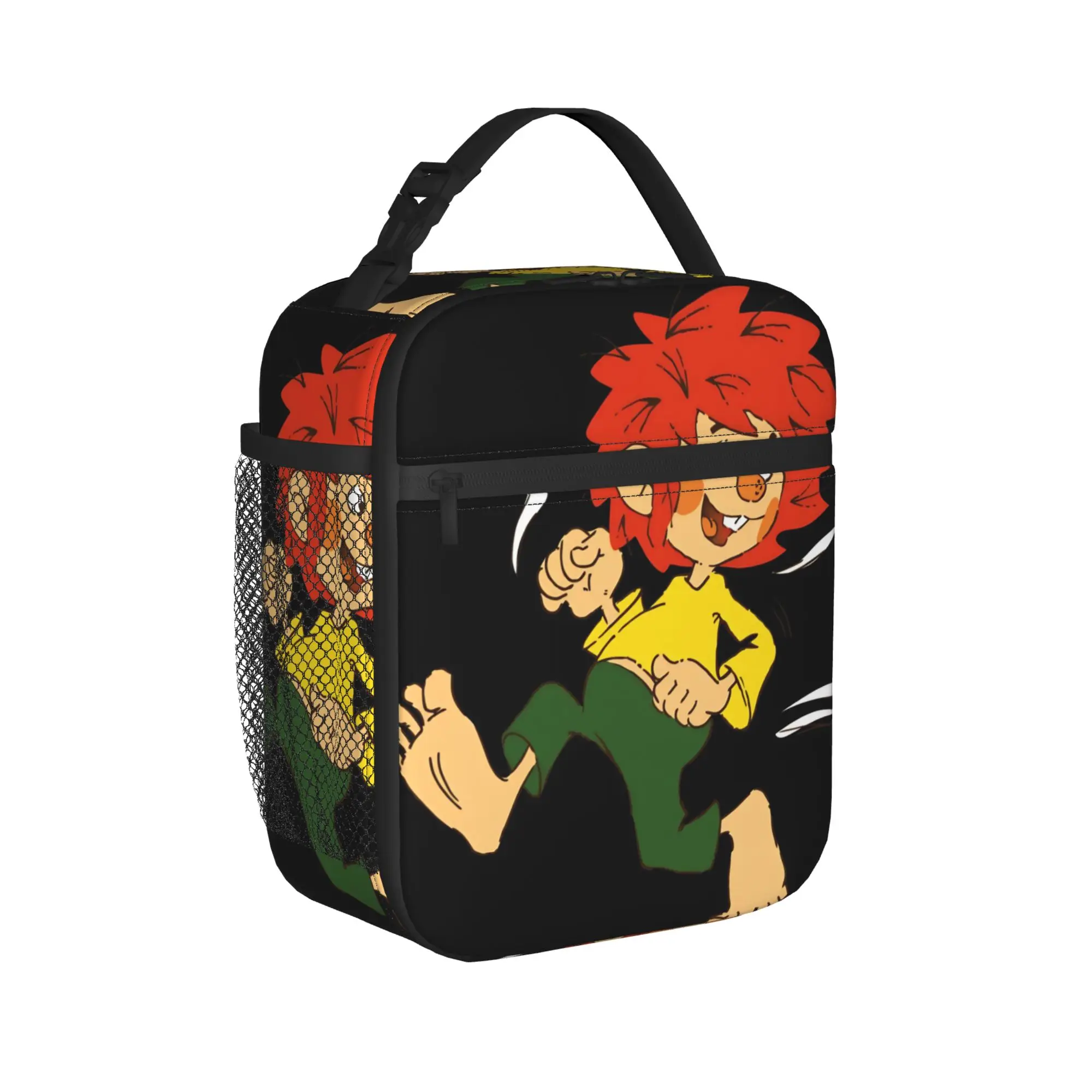 Pumuckls drinks beer  Thermal Insulated Lunch Bag for Office  Reusable Food Bag Men Women Cooler Thermal Lunch Boxes