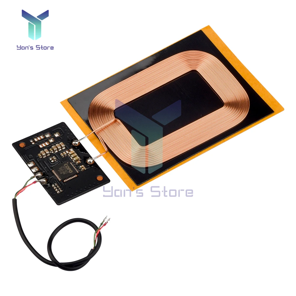 5V 2.1a für Qi Wireless Charger Empfänger Terminal Modul PCBA Board Spule 1,5 W für Telefon für Batterie 5V 1a Schnell ladegerät