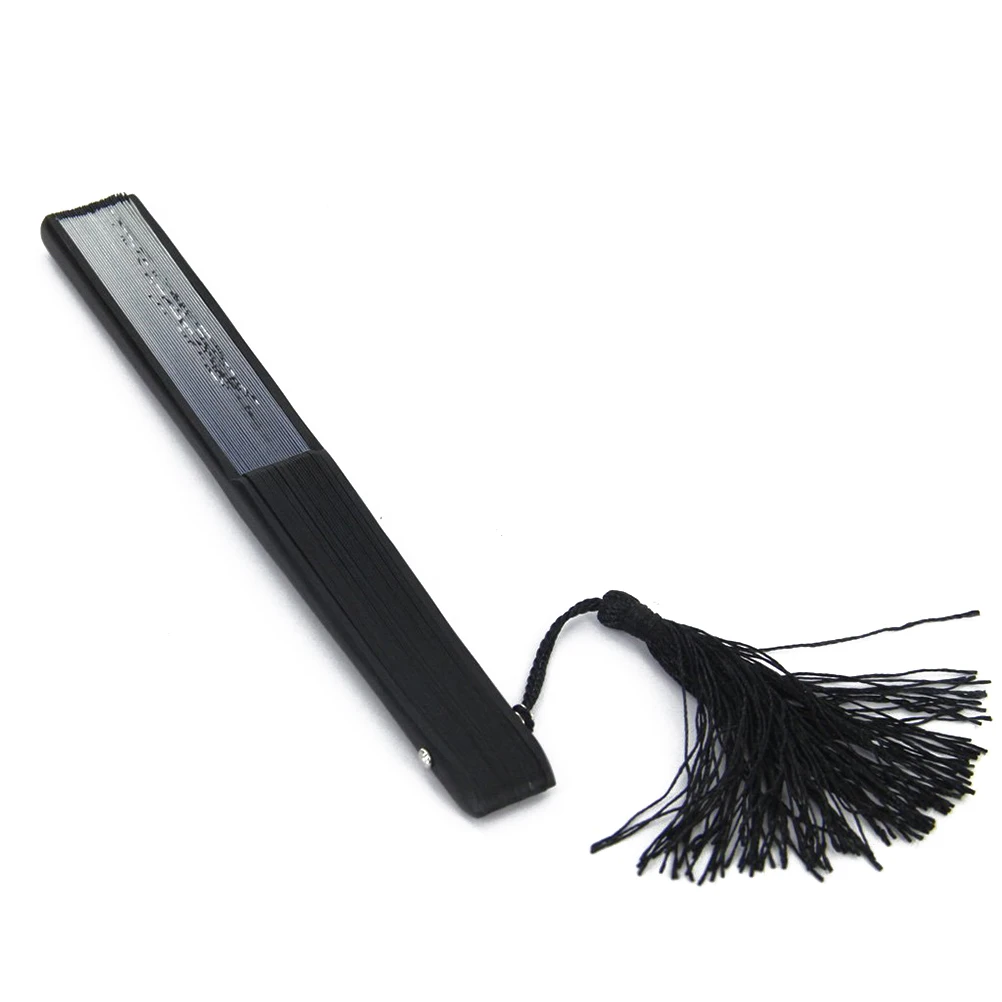 

Plum Blossom Folding Hand Fan Japanese Theme Elegant Tassel Decoration Perfect for Birthdays Christmas Halloween Gift Idea