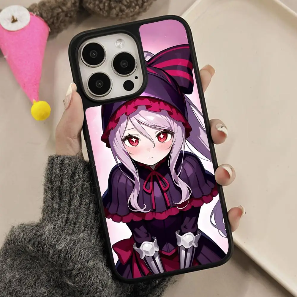 

Overlord Shalltear Phone Case for iPhone 17 16 15 14 13 12 11 Air Pro Max Plus Matte Surface Cover