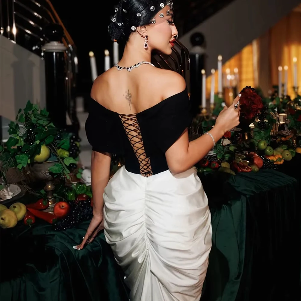 Op maat gemaakte luxe avondjurken voor dames Luxe 2025, visstaartrok, elegante jassen, satijnen galajurken