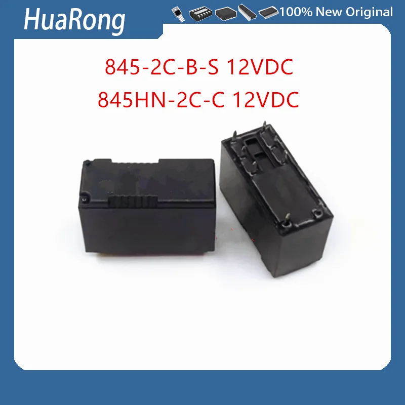 

5 шт./лот 845-2C-B-S 12VDC 12V 5A 845HN-2C-B-S 845HN-2C-C 12VDC 12V 8A DC12V 8-контактный