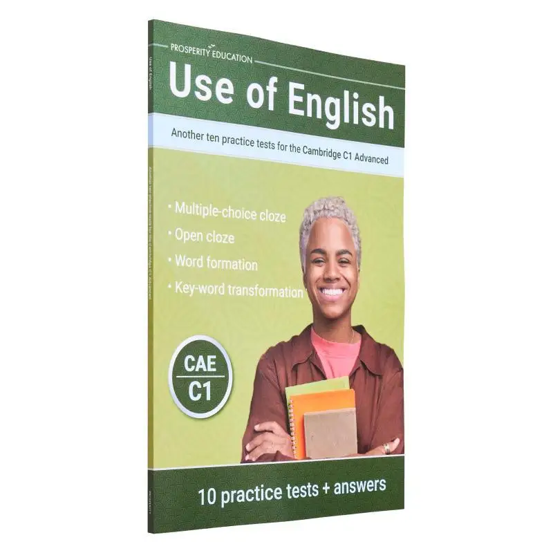 

Использование английского другого десяти практических тестов для Cambridge C1 Advanced 2023, образование процветания 9781915654083