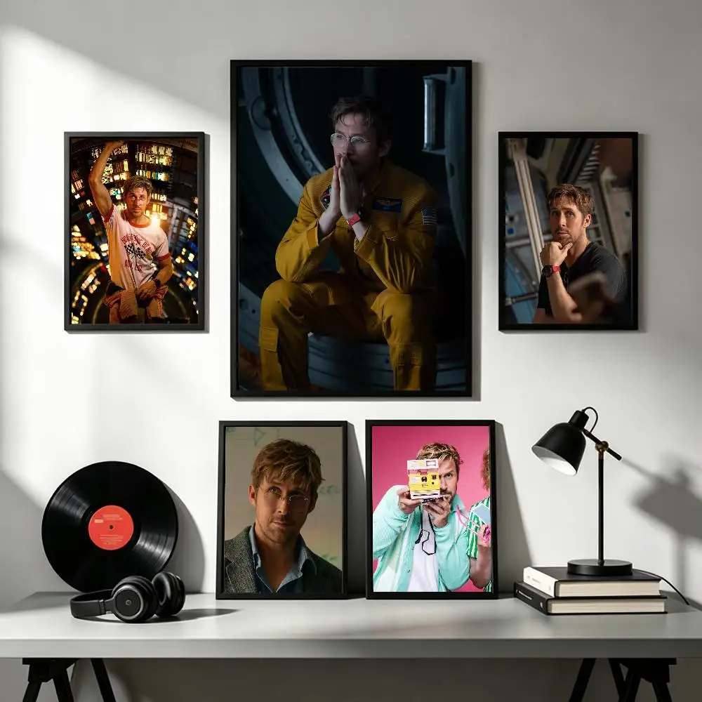 R-Ryan Gosling Project Hail Mary Sci-Fi Novel  Poster Waterproof Wall Art Sticker For Bar Living Room Vintage Decor High Quality