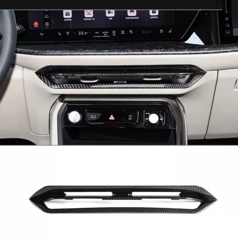 LHD For Audi Q5L 2026 ABS Rear Trunk Gear Shift Water Cup Frame Window Lift Handle Bowl front rear air conditions outlet Cover