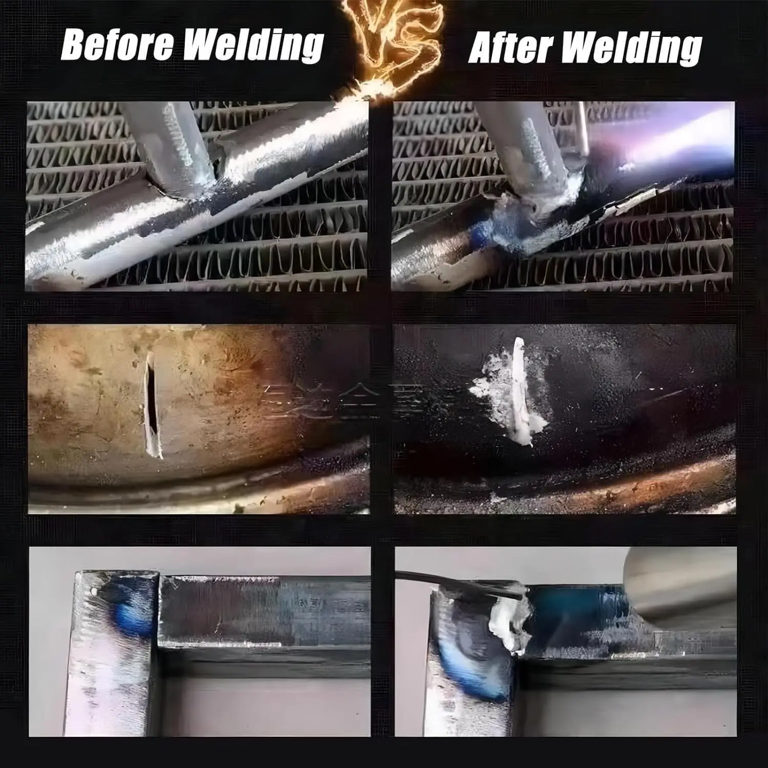 Easy Melt Low Temperature Welding Rods Flux Cored High Strength for Copper Iron Stainless Steel Aluminum Repairing Kits view 5