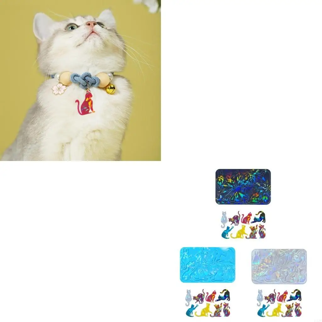 

Silicone Keychain Moulds Pendant Mold DIY Hand-Making Tool