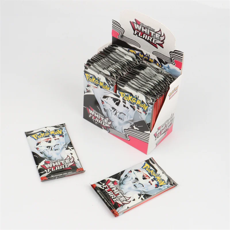English Pokemon Card Black Bolt White Flare Booster Box Battle