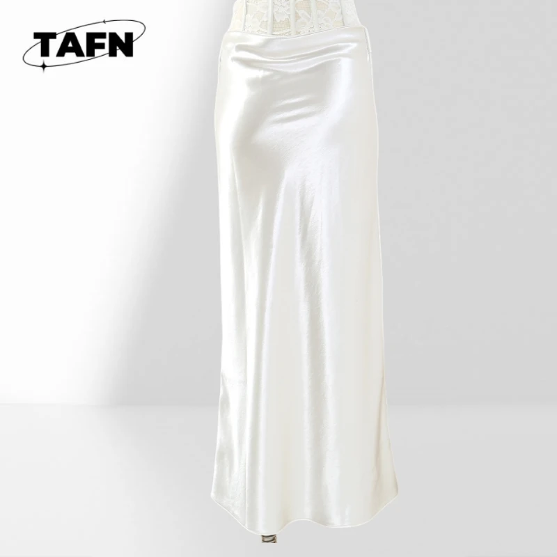 Lightweight Midi Skirt for Women High Waist Aesthetic Design Women’s Fashion Skirt High Waist Casual Wear Mini Skirt AJ2803