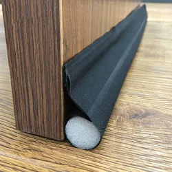 96CM Under Door Bottom Sealing Strip Window Door dust Stopper Noise blocker sound isolation foam Weather Strip 60mm gap Sealer