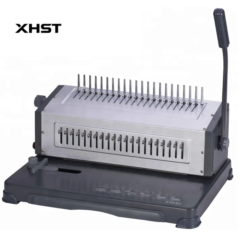 Plastic Office Manual A4 Comb Binding Machine (WD-2088C)