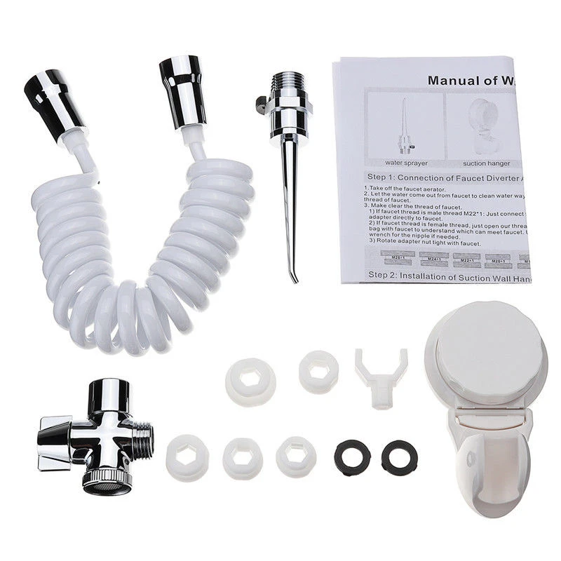 Jato de água spa dental, irrigador dental, dentes escova, pick cleaner, 12 pcs