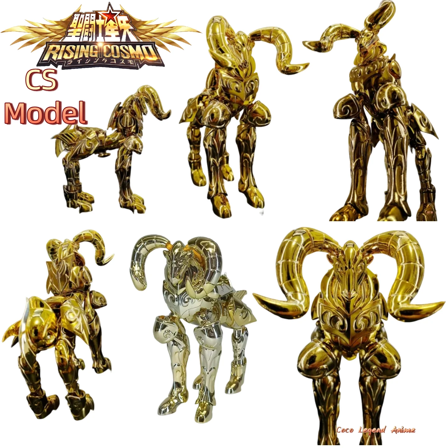 

In Stock CS Model Saint Seiya Myth Cloth EX Aries Totem/Object Gold Knights of The Zodiac Action Figure Toy Gift Collection
