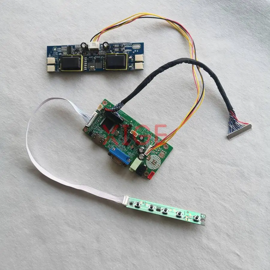 

Display Drive Controller Board Fit LTM170E5 LTM170E6 LTM170E4 LTM170E8 VGA+HDMI 4-CCFL 30 Pins LVDS 1280x1024 1280*1024 Kit DIY
