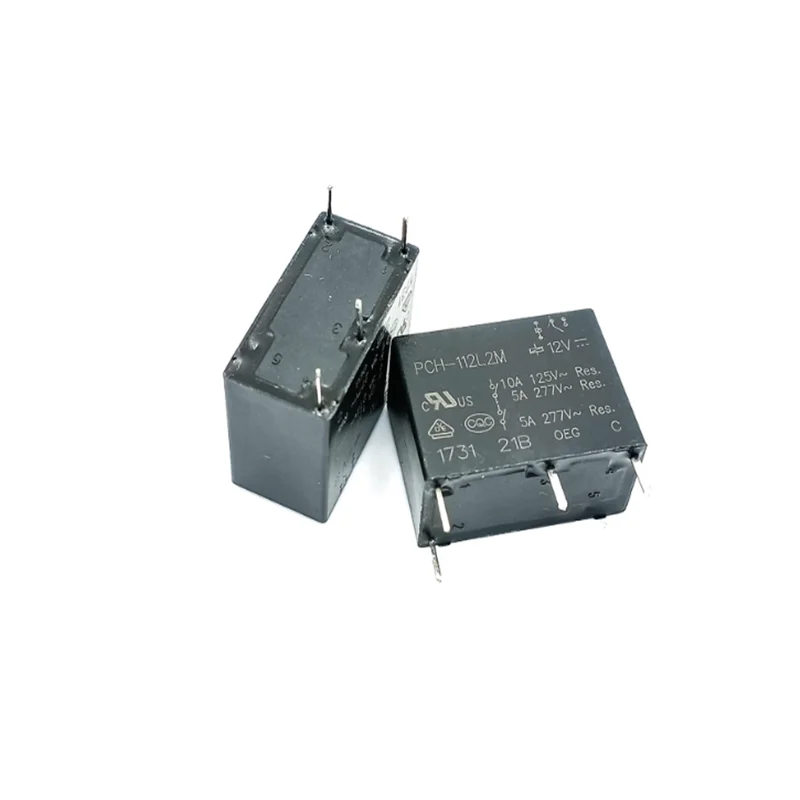 10 قطعة PCH-105D2H 、PCH-112D2H 、PCH-124D2H 、PCH-112L2M DIP-5 5A مرحل الطاقة الجديد