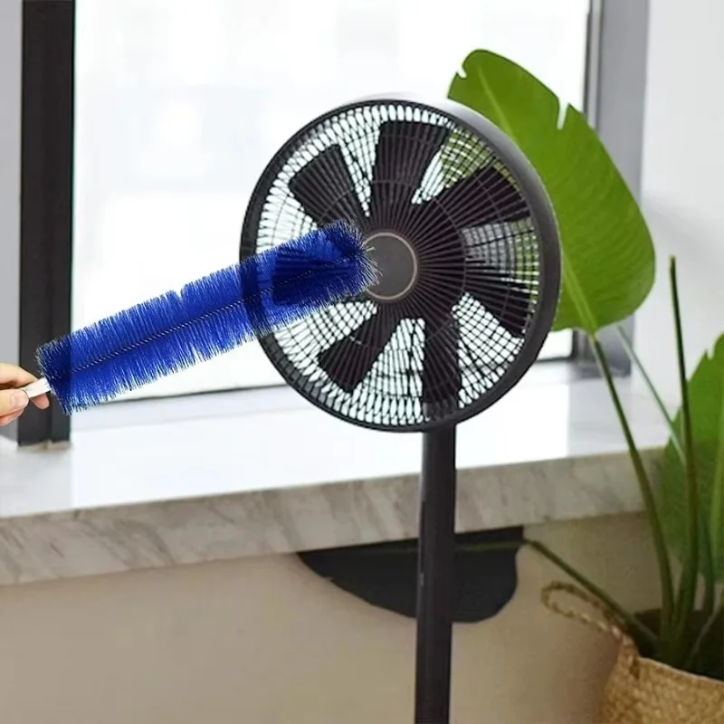 Long Handle Bendable Gap Dust Brush For Home Fan Air Conditioner Dust Removal Flexible Elongated Duster Household Daily Cleaning