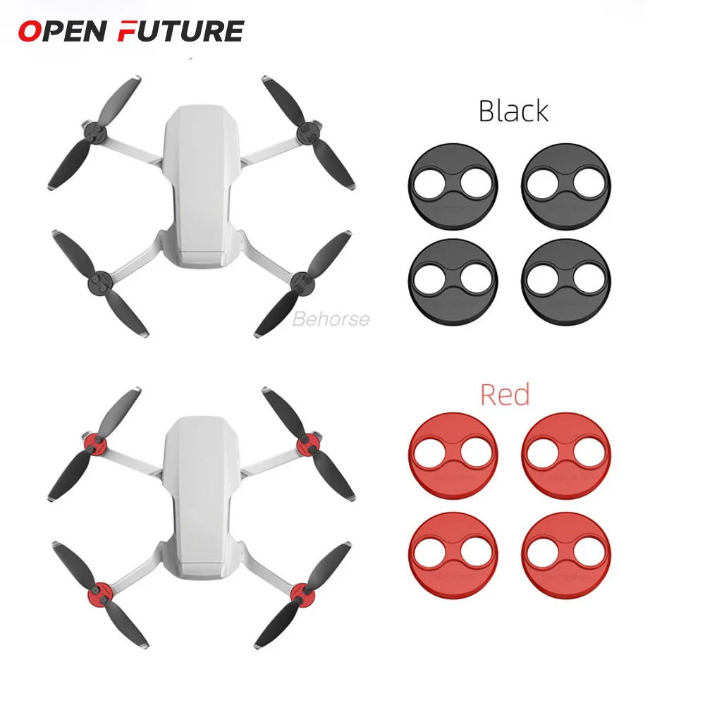 غطاء محرك من سبائك الألومنيوم مقاوم للغبار واقي المحرك لملحقات DJI Mini 2/Mini SE/Mini 3/Mini 3 Pro/Mini 4 Pro
