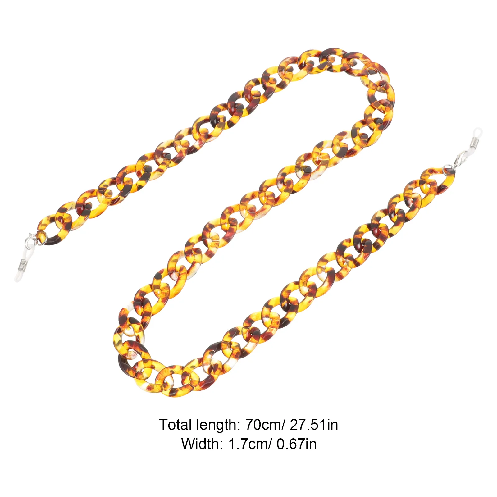 العالمي المضادة للانزلاق السلحفاة قذيفة الملمس سلسلة النظارات للرجال النساء النظارات الشمسية حبل مشهد الحبل الرقبة حزام سبائك البلاستيكية