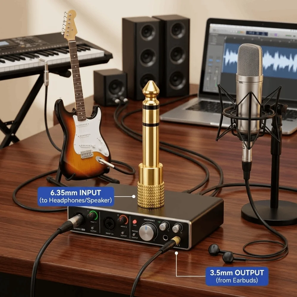 Stereo Gold-Plated …