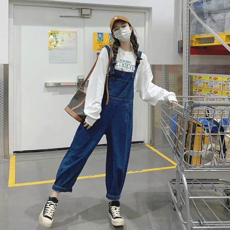 

Свободные прямые джинсовые брюки-комбинезоны Milk Whir с высокой талией, эластичные женские джинсы из искусственной кожи Cleanfit Sle, весенняя коллекция