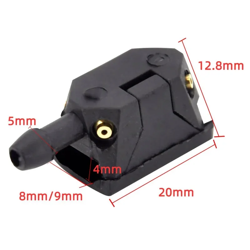 Car Windscreen Washer Wiper Water Spray 9mm Onto 4 Way Nozzles For Mercedes Benz Vito 638 639 W638 W639 W447 Viano V-Class