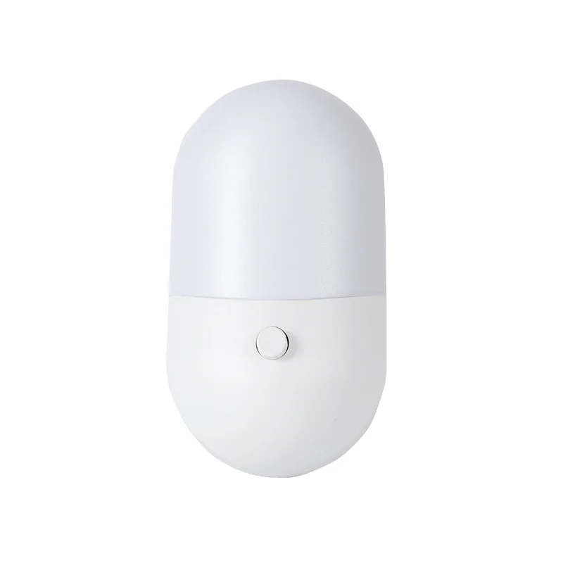 Mini interrupteur de veilleuse Led enfichable, Protection des yeux, lampe pour chevet, alimentation pour bébé, salon