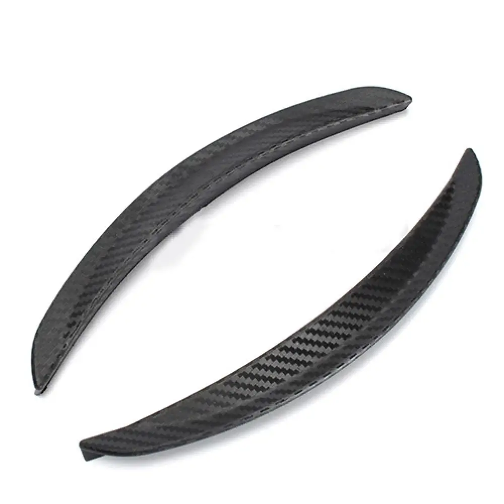 24.5cm Soft PVC Fender Flares Arch Wheel Eyebrow Guard Kit for Car Truck