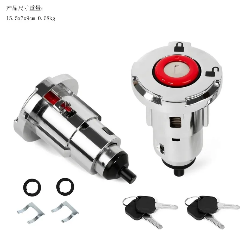 Suitable For Tool Box Lock Cylinder Replacement Kit, Non-OEM Storage Cabinet Lock With Keys