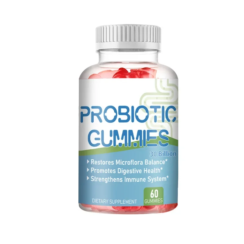 

1 bottle of probiotic gummies improves intestinal microbiota balance promotes nutrition regulates metabolism endocrine disorders