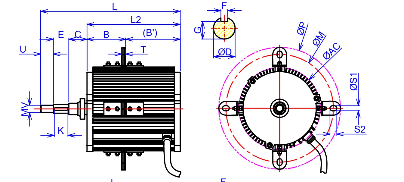 Рисунок 3 - Мотор башенного охлаждения кондиционера