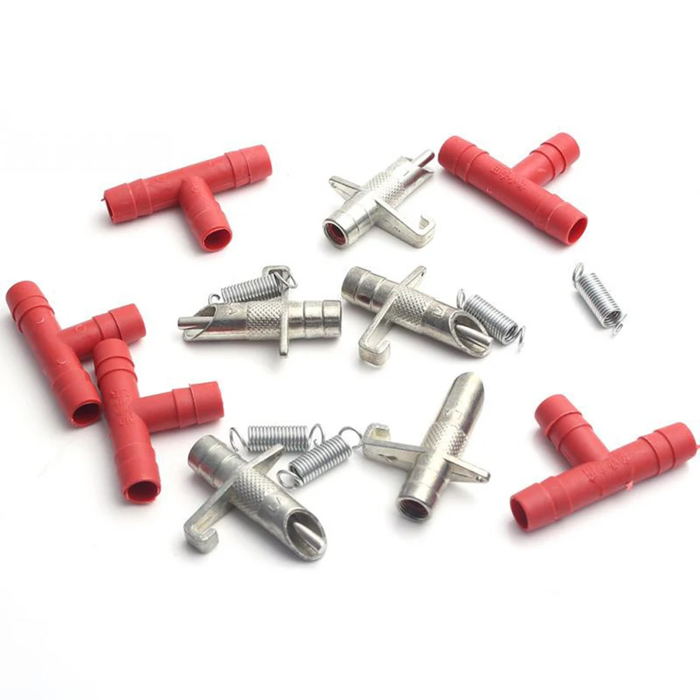 

20 Pcs Rabbit Drinker Pet Water Mouth Small Animal Dispenser Feeder Red Drinking Spout