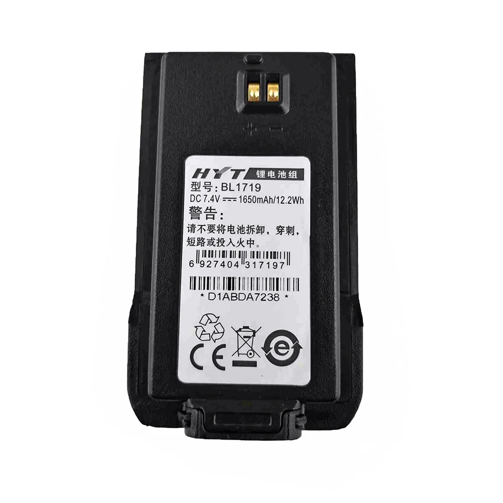 Walkie Talkie BL1719 Replacement Battery Charger For HYT TC-446S TC-500S TC-500G TC-510 TC-518 TC-560 TC-580 Two Way Radio Parts