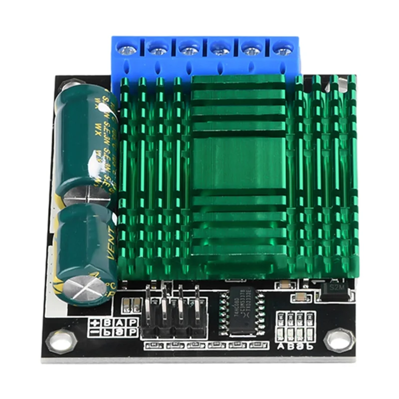DC 9V-30V 60A 2 vías PWM DC módulo controlador de Motor controlador de velocidad puente H de alta potencia velocidad de avance/retroceso ajustable