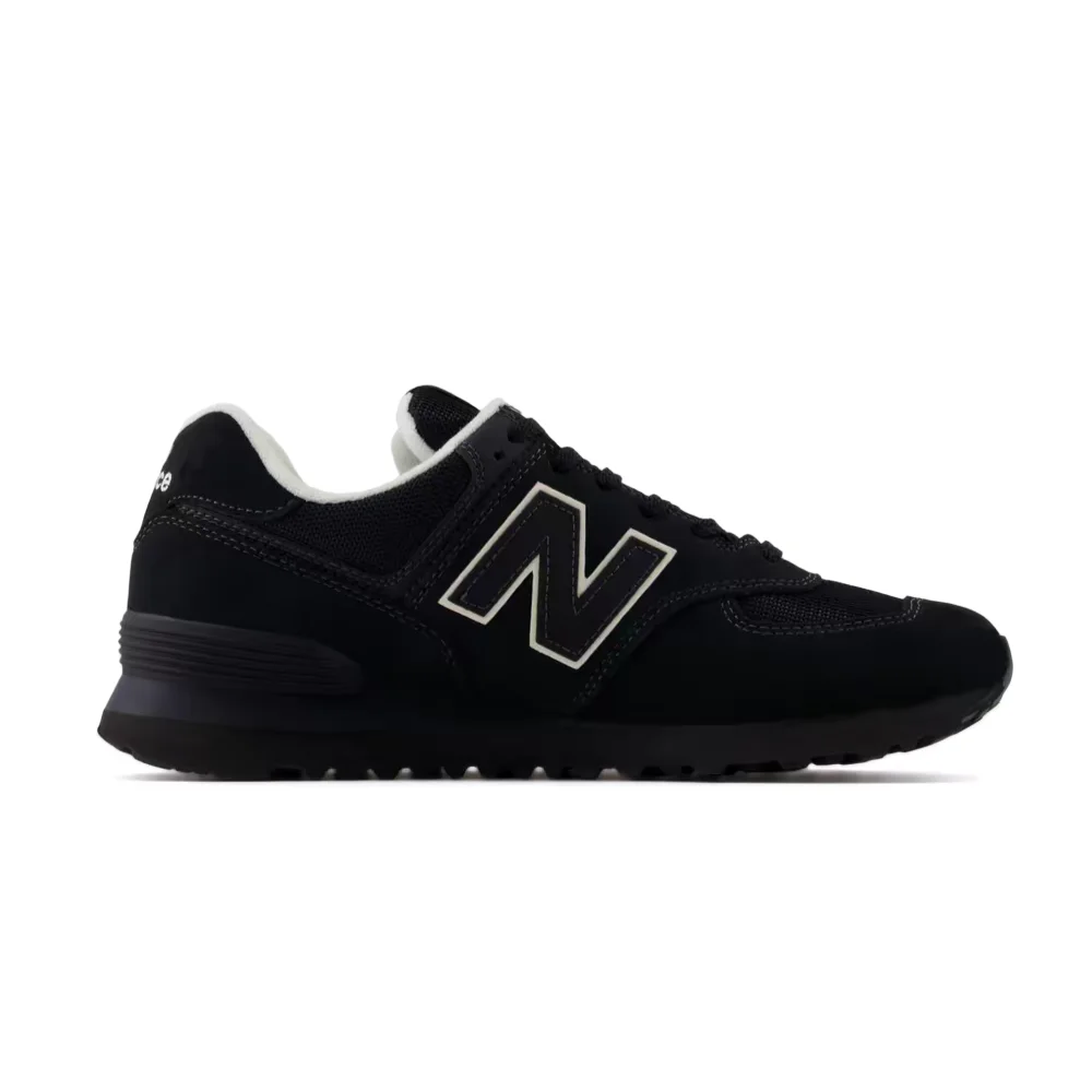 New Balance x Niko and NB574 Unisex Low-Top Urban Commuter Runners – Black, Comfortable, Versatile & Stylish U574NAB