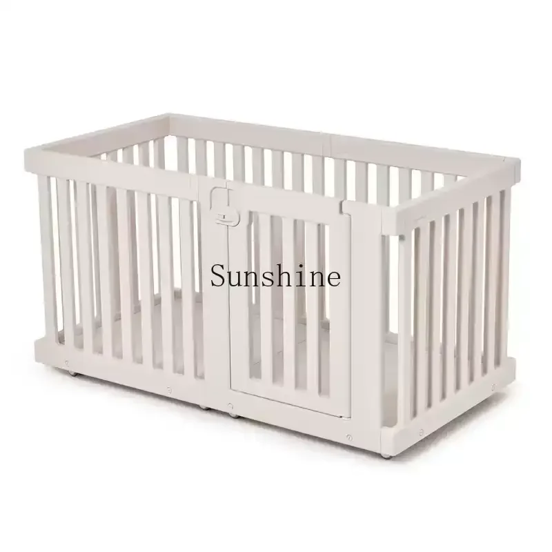 Dog Cage Pet Fence Movable Small and Medium Dog Bed