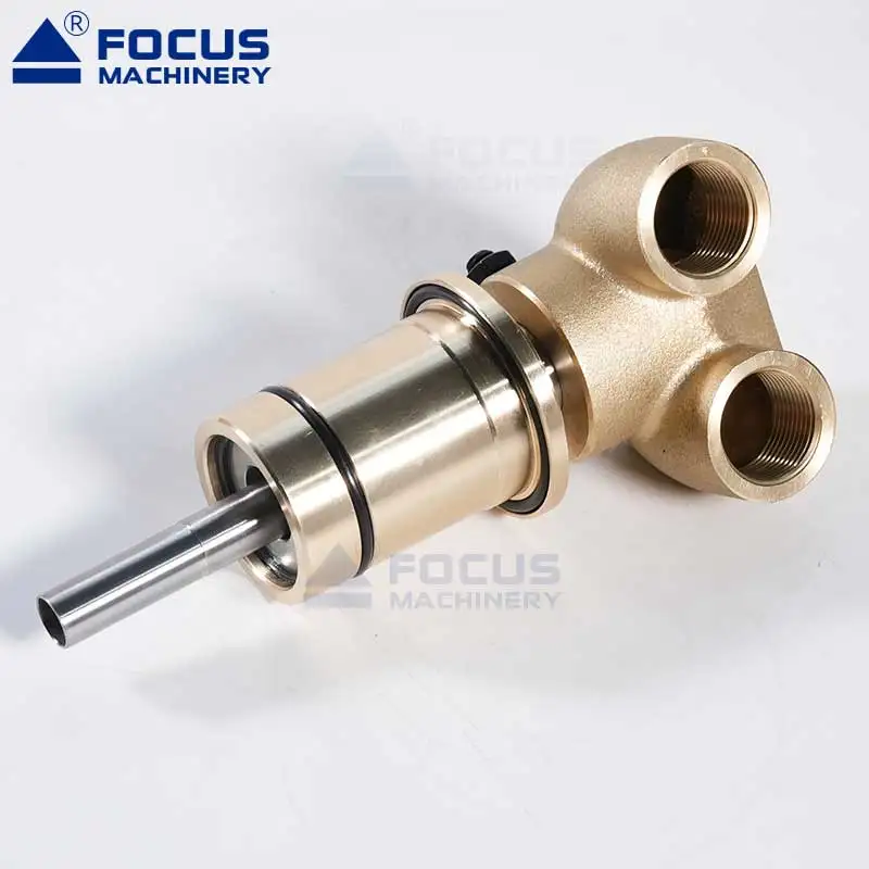 Brass Housing and Elbow Duoflow G 3/4