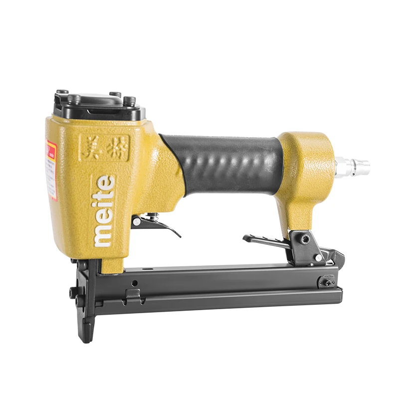 N819 هوائي رمز مسدس مسامير نافذة الشاشة مسدس مسامير الهواء الخرسانة معلقة صافي صفائح حديد الألومنيوم ضرب U على شكل مسدس مسامير الحصان