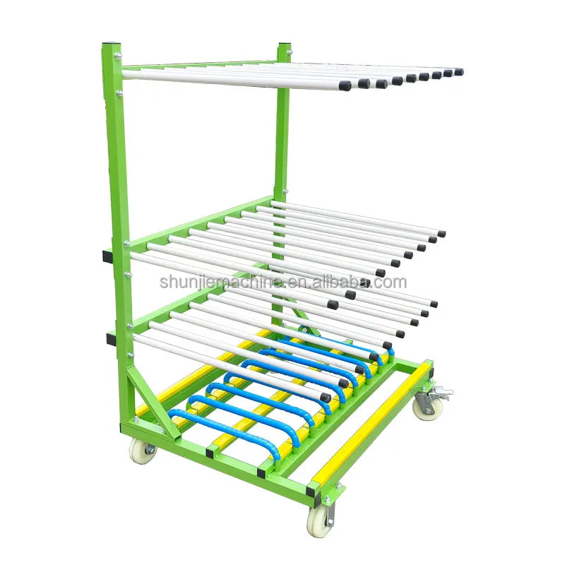 

Solid And Durable 500KG Load Capacity 3-layer Structure With PVC Protective Layer Finished Product Storage Rack