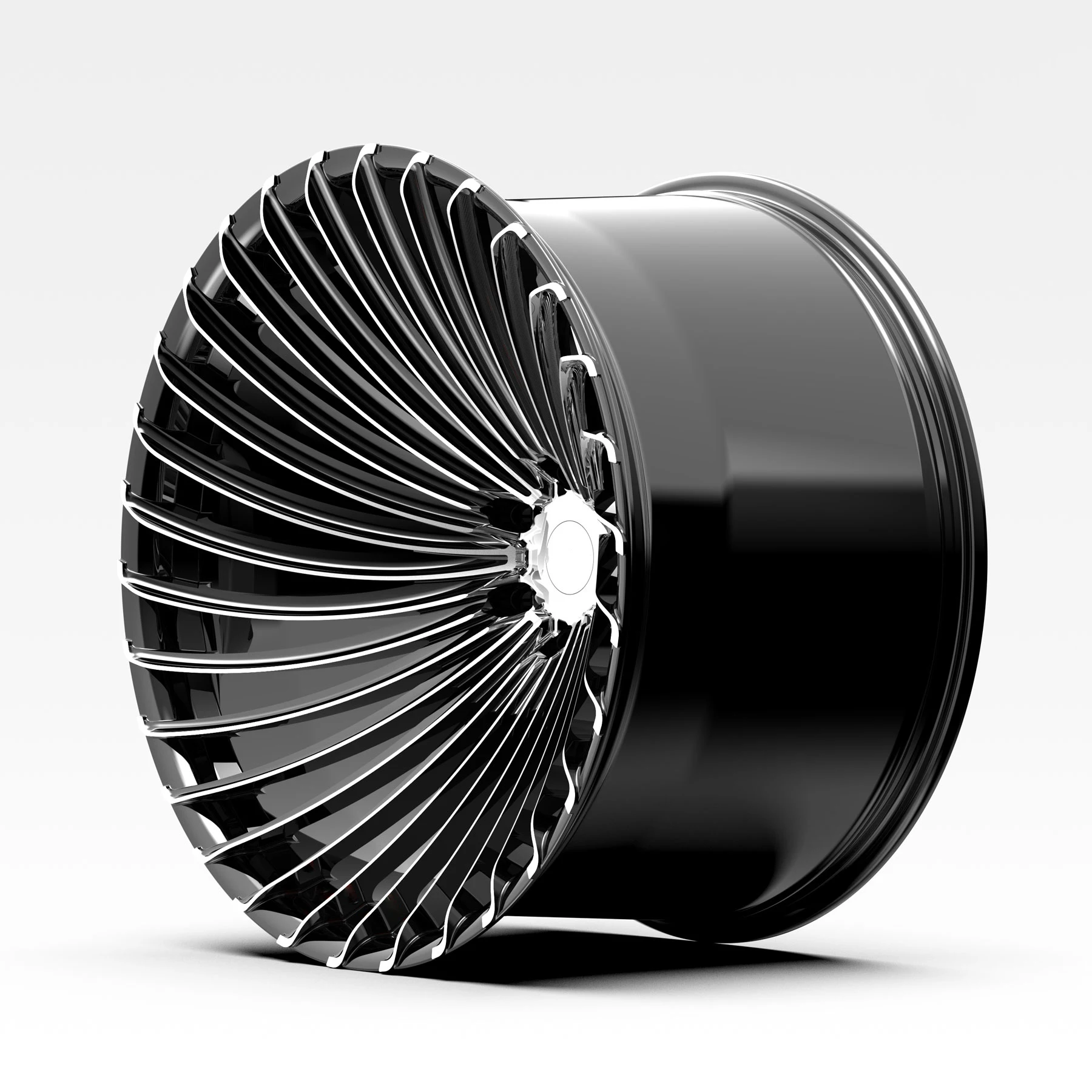 مزورة المتطرفة طبق عميق مقعر T6061 سبيكة عجلات محور 18 19 20 21 22 23 24 بوصة 5X112 5X108 5X114.3 5X120 عجلات بيع