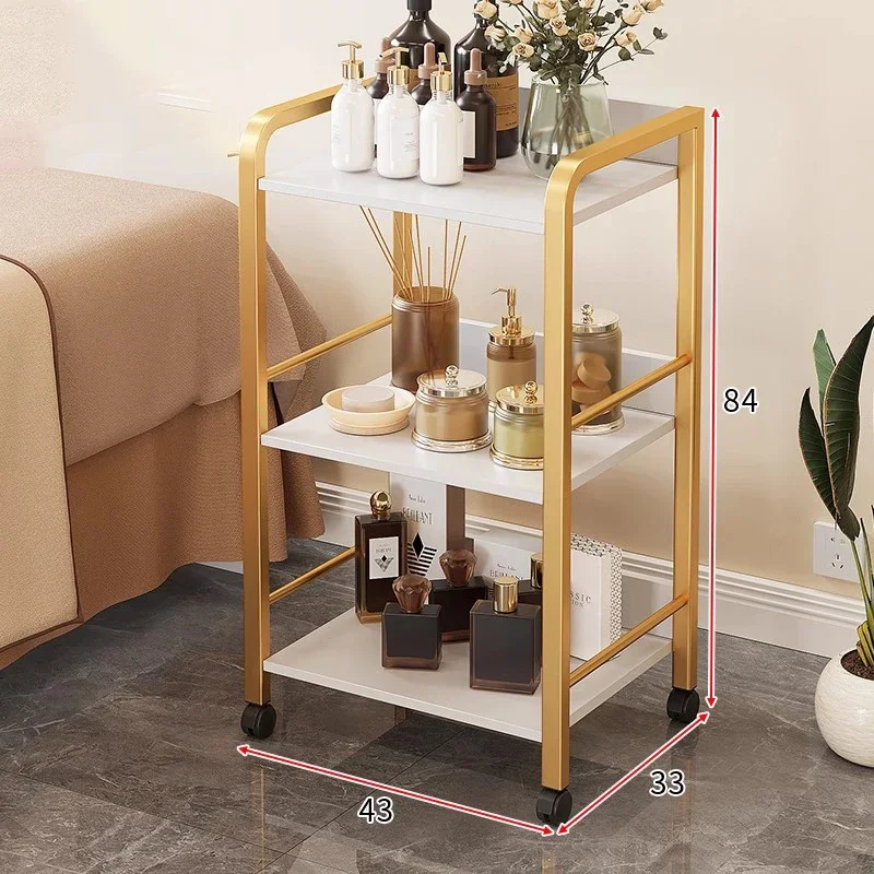 Unique Storage Luxury Portable Trolley Simple Salon Trolley Trendy Carrito Auxiliar Para Salón De Belleza Salon Furniture