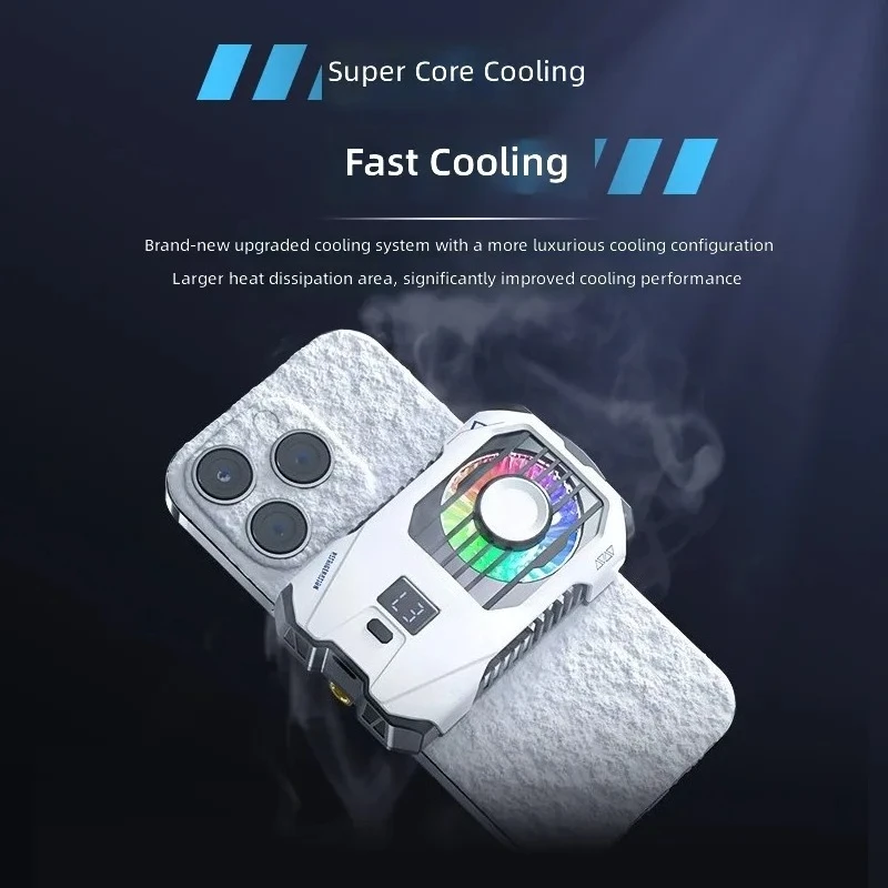 for X136 Semiconductor Phone Cooler with Charging Function Long Life Compatible with Live Broadcast Bracket Mobile