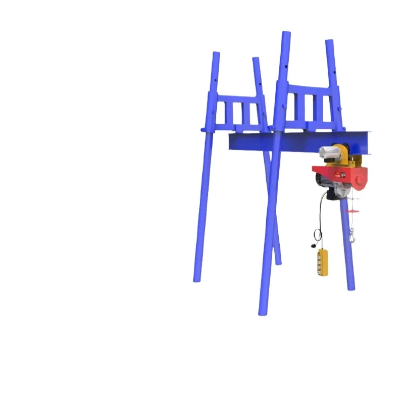 Indoor lifting machine, building decoration 220V household small lifting crane