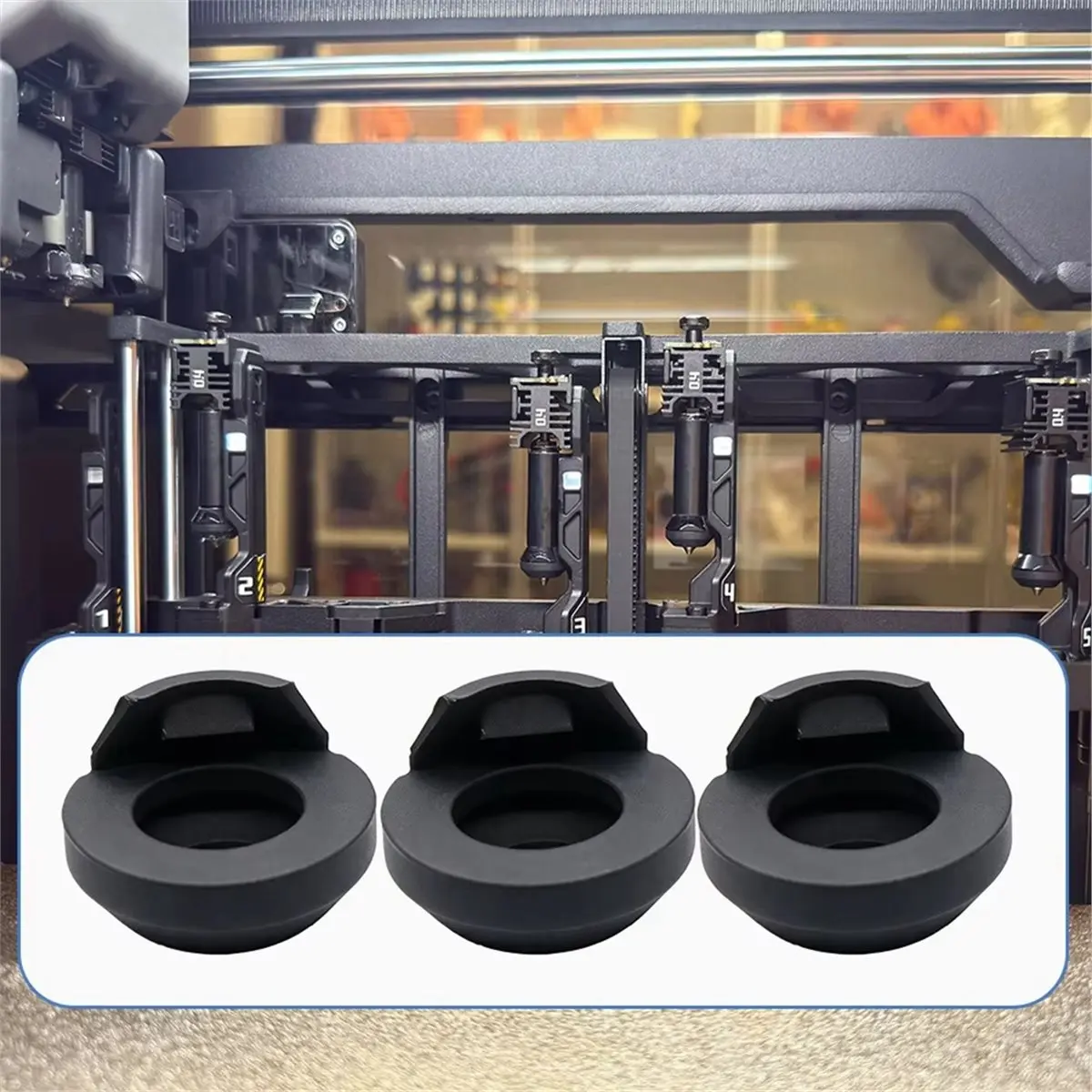 5PCS for H2C Hot End Silicone Sleeve 3D Printer Sensor High-Temp Resistant H2C Socks Cover 3D Printer Parts