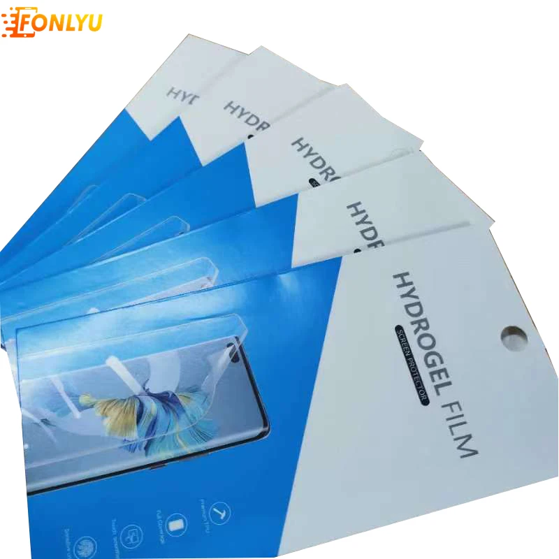 Fonlyu 100pcs HD Antipeeping Phone Film For Iphone 14 15 16Pro Max Full Screen Protector For13 12Accurate Position Affixed Film