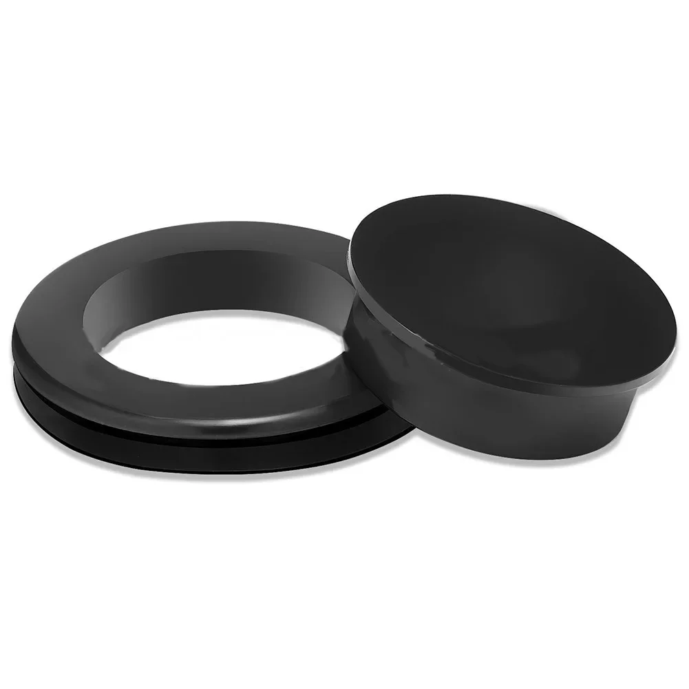 Ring Cap Set Hole Cover 2 Inch Awning Accessories Black Furniture Garden Outdoor Parasol Umbrella Patio Plastic