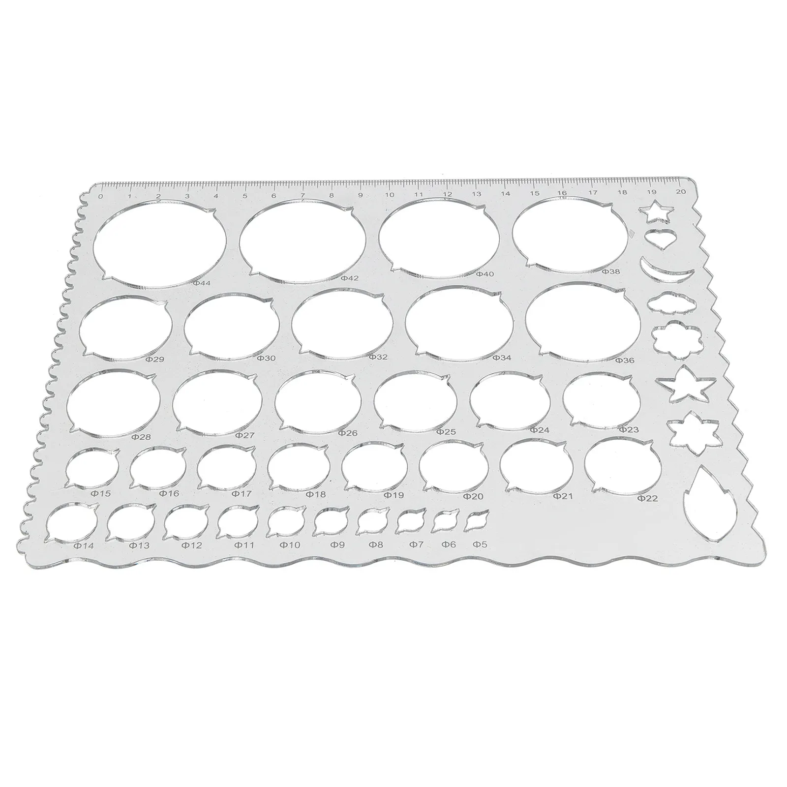Circle Drawing Adjustable Maker Tool Ruler Beginner Quilling Kit for Multi-purpose High-precision Board