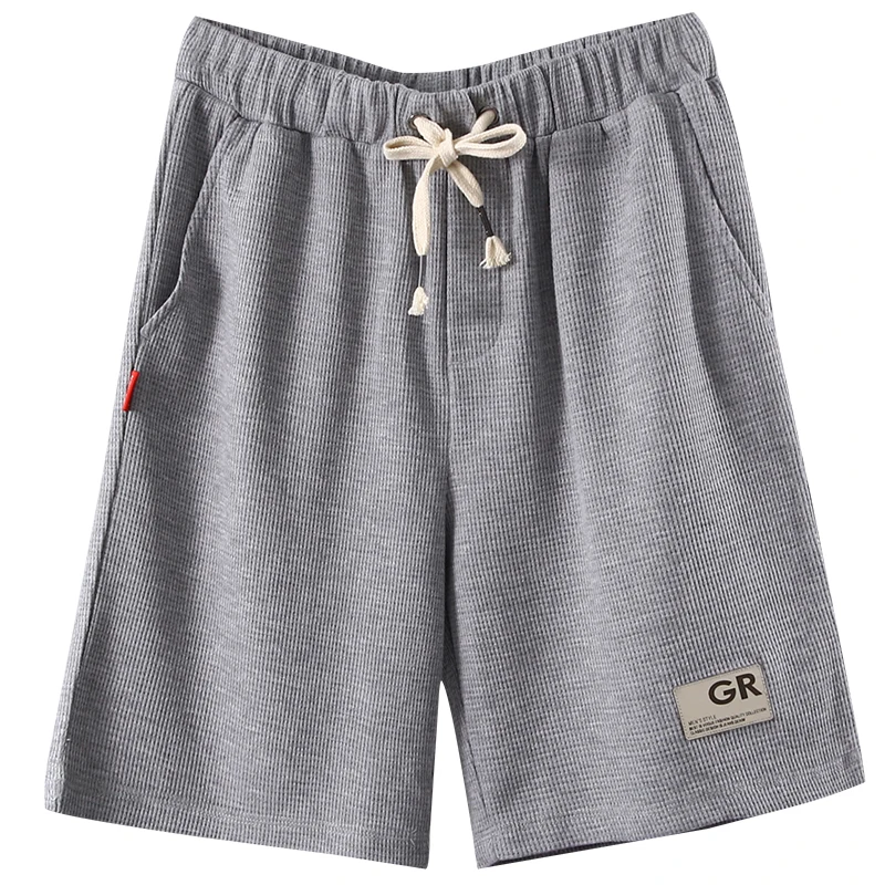 

Мужские универсальные модные повседневные брюки из высококачественной шерстяной ткани с уникальной текстурой и брюки средней длины, весна 2024, свободный крой...